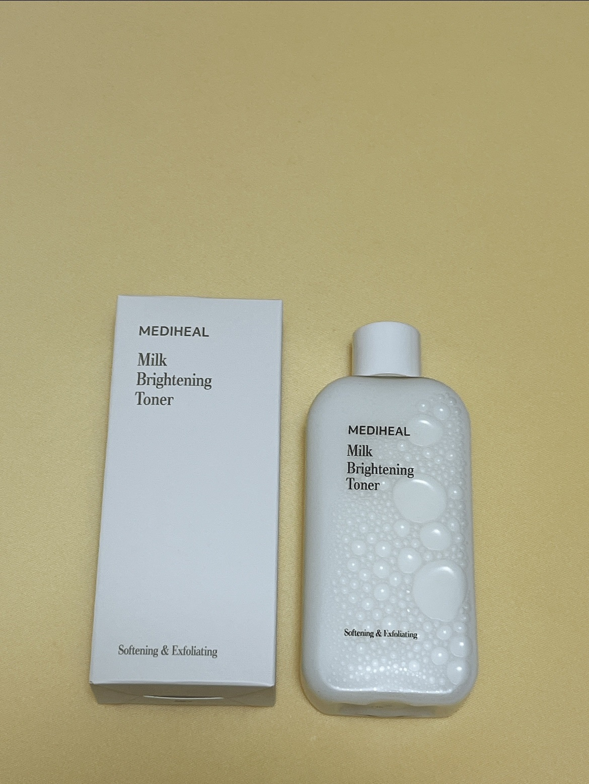 ミルクブライトニングトナー/MEDIHEAL/化粧水を使ったクチコミ（3枚目）