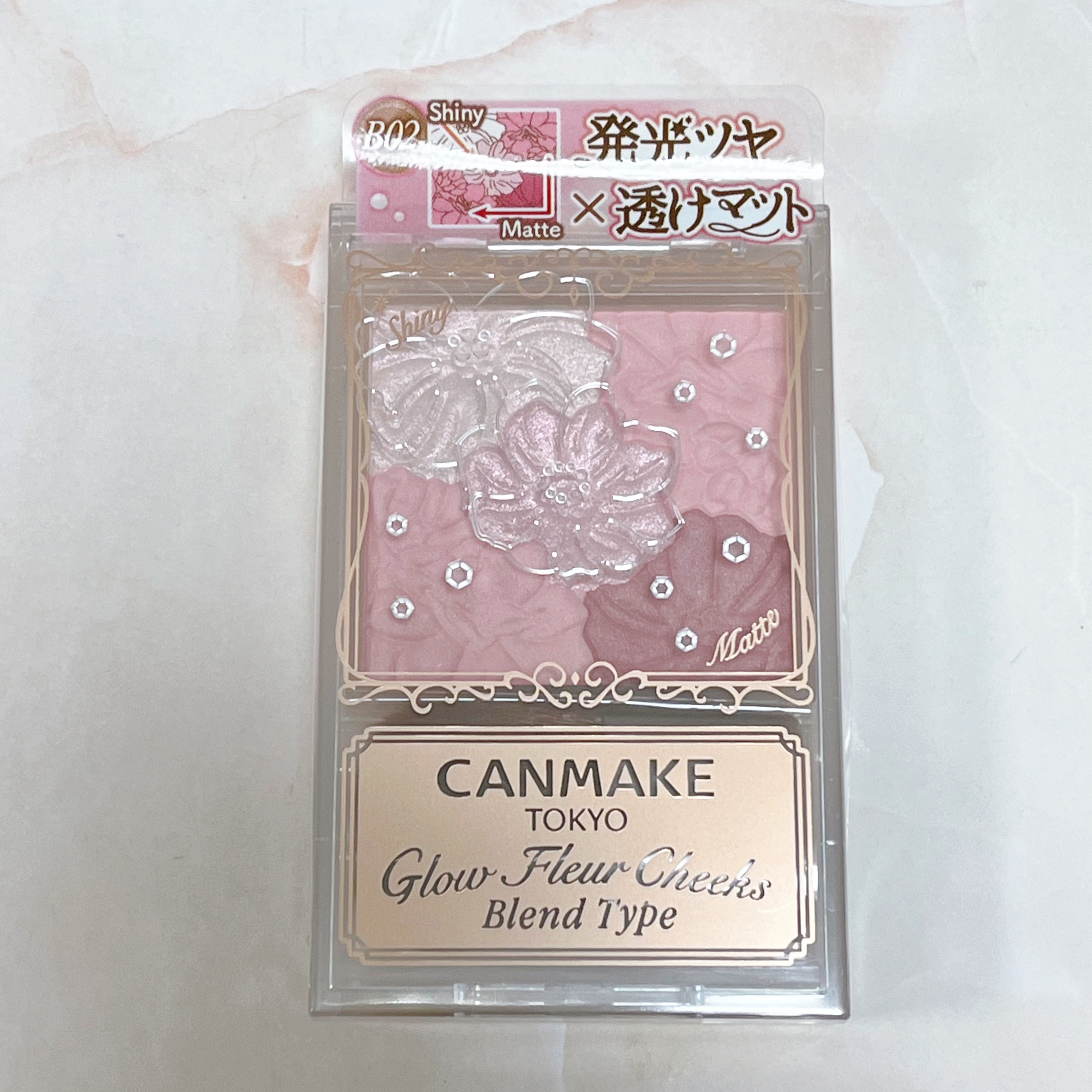 グロウフルールチークス/キャンメイク/パウダーチークを使ったクチコミ（1枚目）