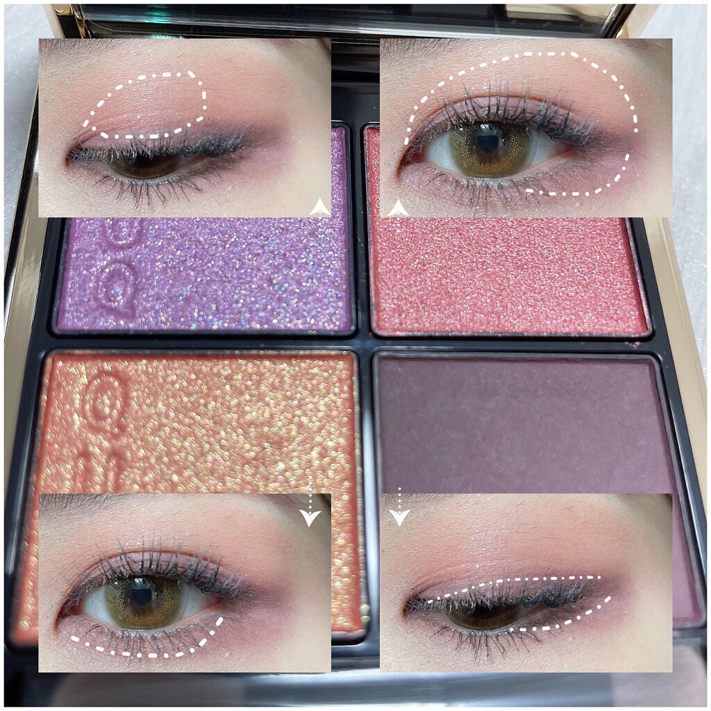 シグニチャー カラー アイズ/SUQQU/アイシャドウパレットを使ったクチコミ(2枚目)