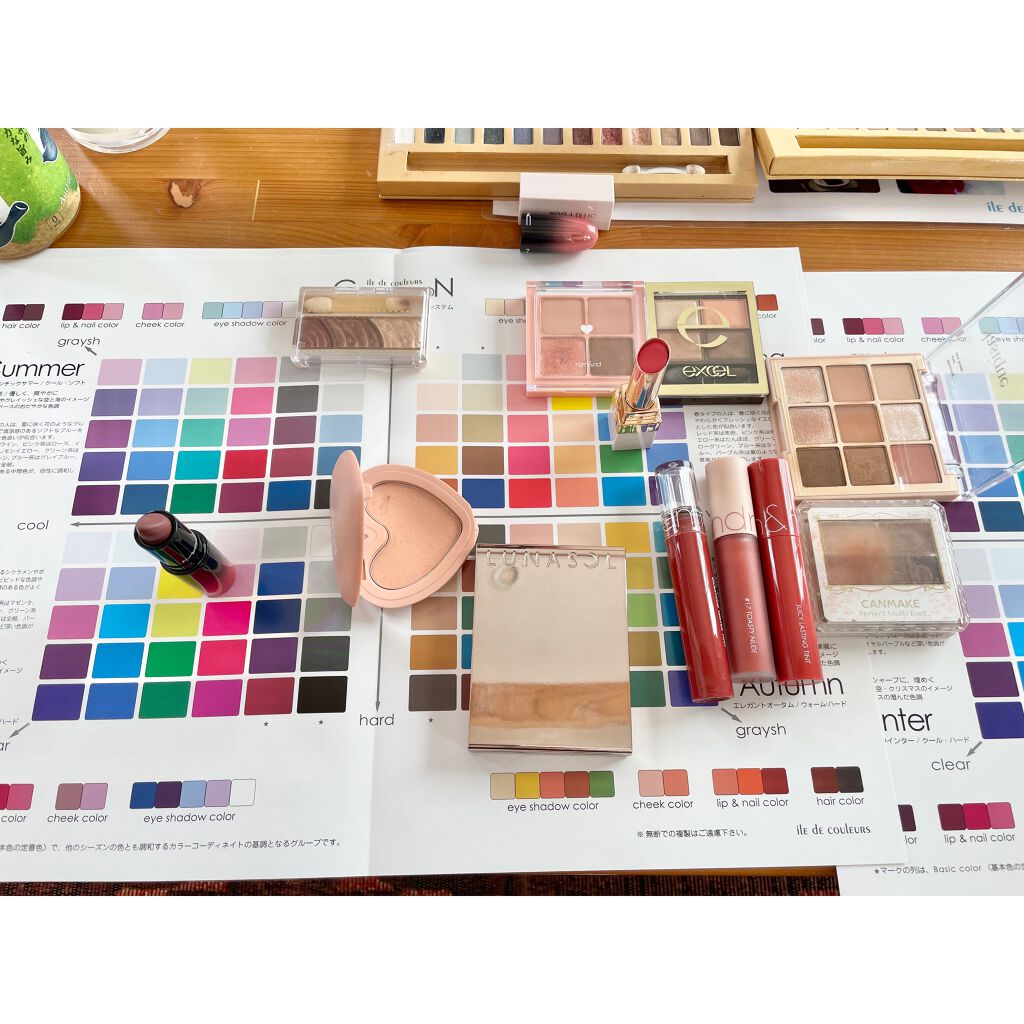 ままままま on LIPS 「【雑談】パーソナルカラー診断行ってきた!!!...こんにちは、..」(2枚目)