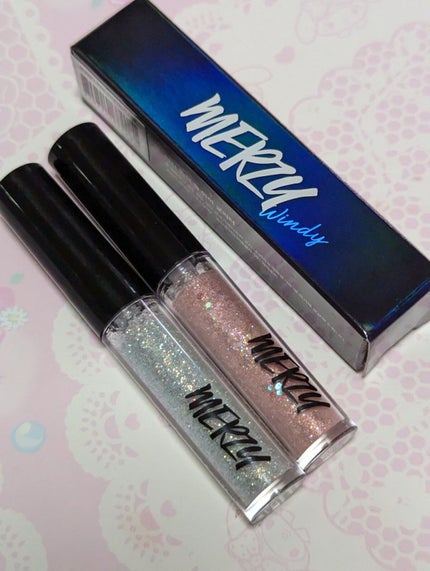 MERZY ウィンディ―ポップアイグリッターのクチコミ「かわいいけど、ラメ飛びMERZYウィンディ―ポップアイグリッター2色レビュー
MERZYのウ.....」(2枚目)