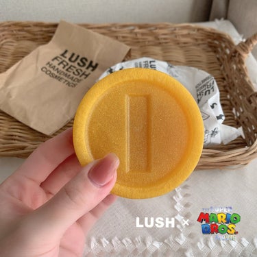 ラッシュ ゴールド コイン ソープのクチコミ「

LUSH
　ゴールドコインソープ ¥860

フラリと寄った店舗にまだあって思わず買ってし.....」（1枚目）