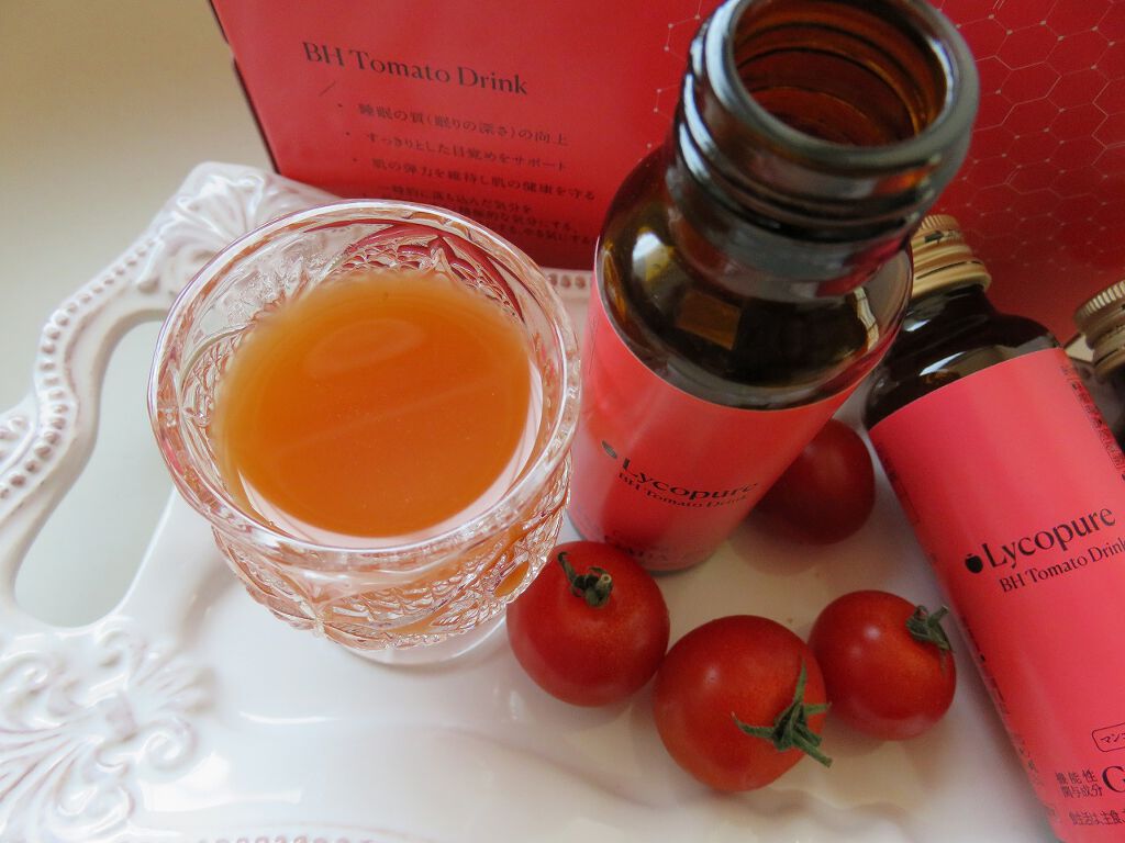 BH トマトドリンク/リコピュア/美容ドリンクを使ったクチコミ（1枚目）