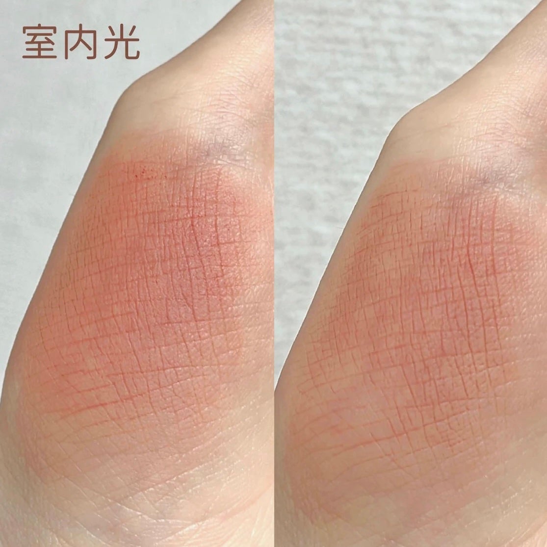 スーパーマットリップ&チークマッド/INTO U/口紅を使ったクチコミ(7枚目)