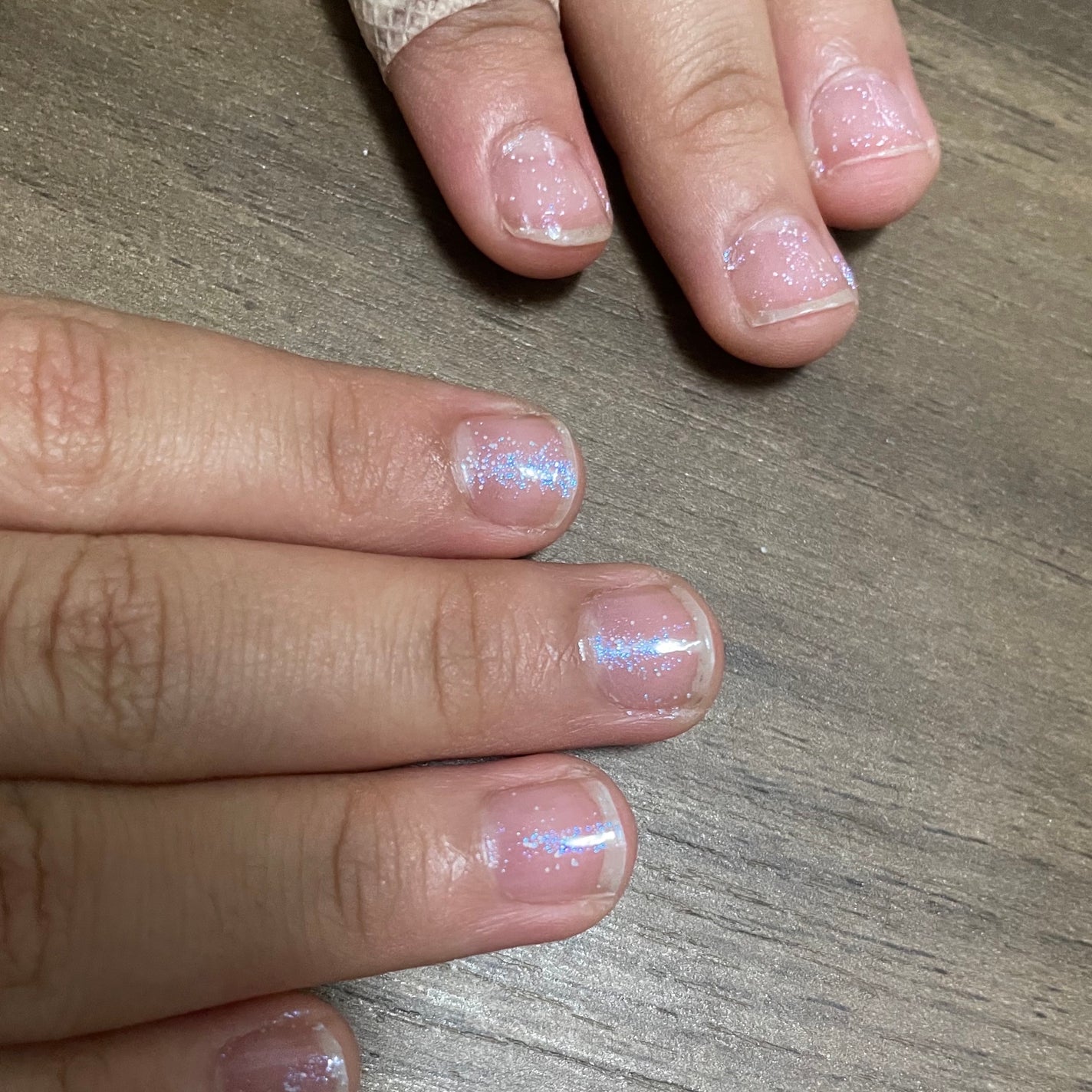 ネイルホリック Aurora Glitter/ネイルホリック/マニキュアを使ったクチコミ(3枚目)