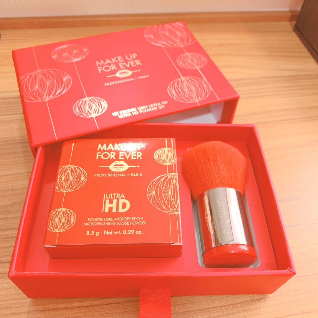 ウルトラHDルースパウダー/MAKE UP FOR EVER/ルースパウダーを使ったクチコミ（2枚目）