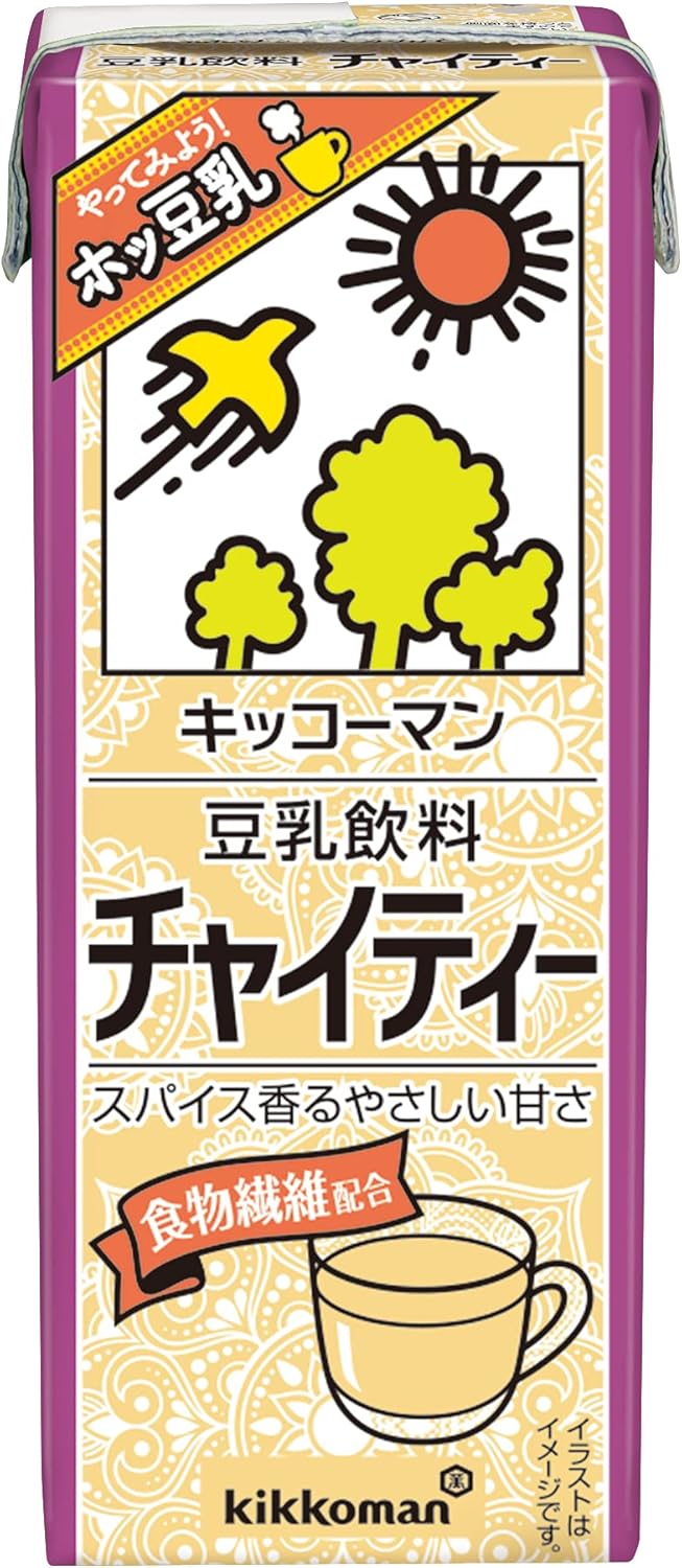 豆乳飲料 チャイティー 200ml / キッコーマン飲料( KIKKOMAN) | LIPS 豆乳飲料 チャイティー 200ml / キッコーマン飲料( KIKKOMAN) | LIPS