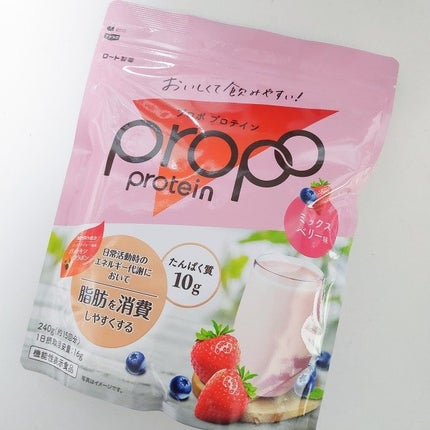 プロポ プロテイン(カフェオレ味)/ロート製薬/その他プロテインを使ったクチコミ(1枚目)