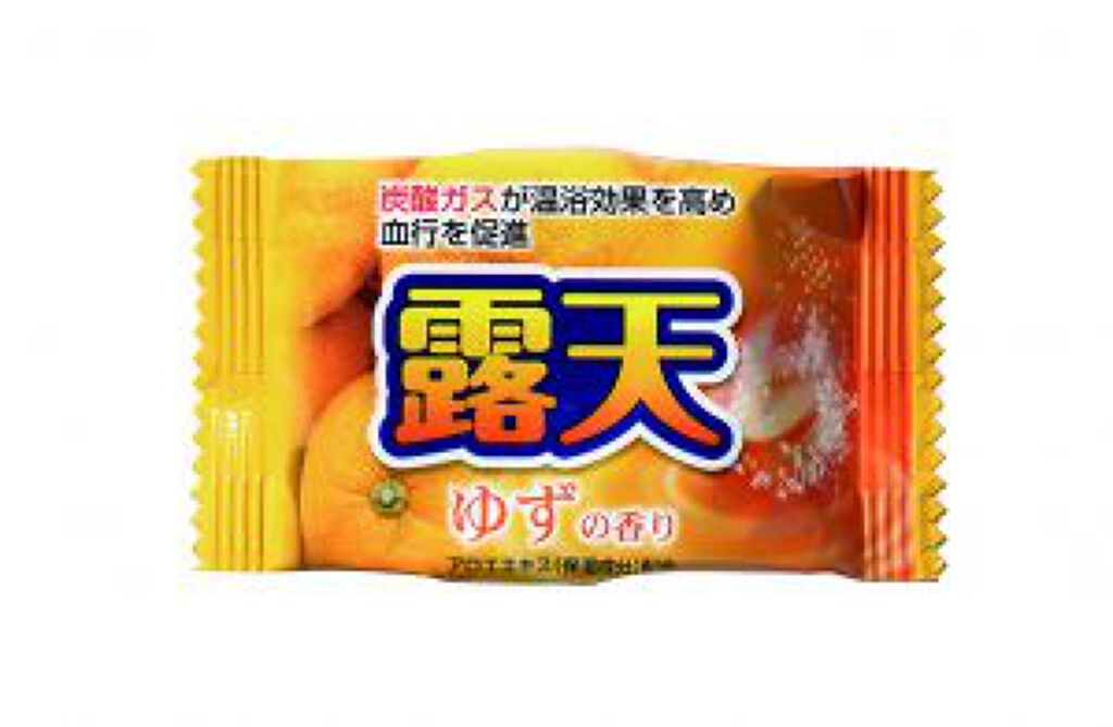 露天 薬用発泡入浴剤 クリアアソート ゆずの香り