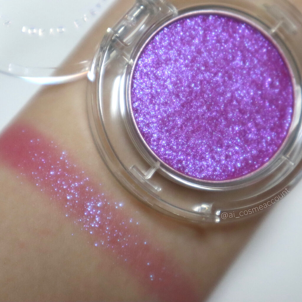 マルチグリッターカラー 04 KASEI（カセイ）/ENBAN TOKYO/単色アイシャドウを使ったクチコミ（2枚目）