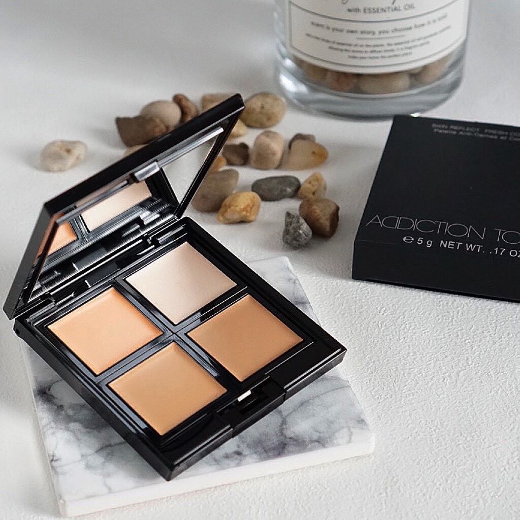 スキンリフレクト フレッシュ コンシーラー/ADDICTION/パレットコンシーラーを使ったクチコミ(2枚目)