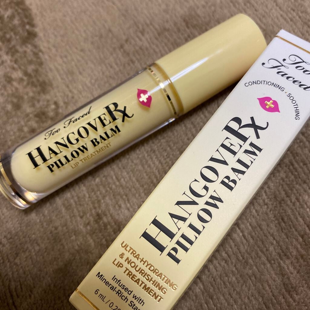 ~トゥー フェイスド ハングオーバー~ ピロー バーム リップ トリートメント/Too Faced/リップ美容液を使ったクチコミ(1枚目)