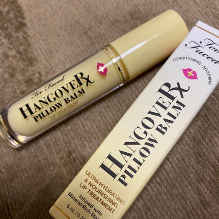 ~トゥー フェイスド ハングオーバー~ ピロー バーム リップ トリートメント/Too Faced/リップ美容液を使ったクチコミ(1枚目)