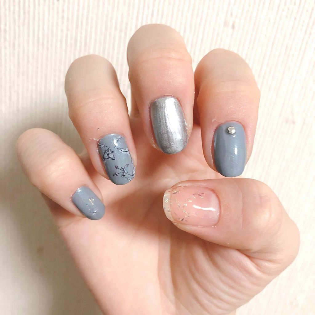 しずくネイルシール/キャンドゥ/ネイルシールを使ったクチコミ（1枚目）