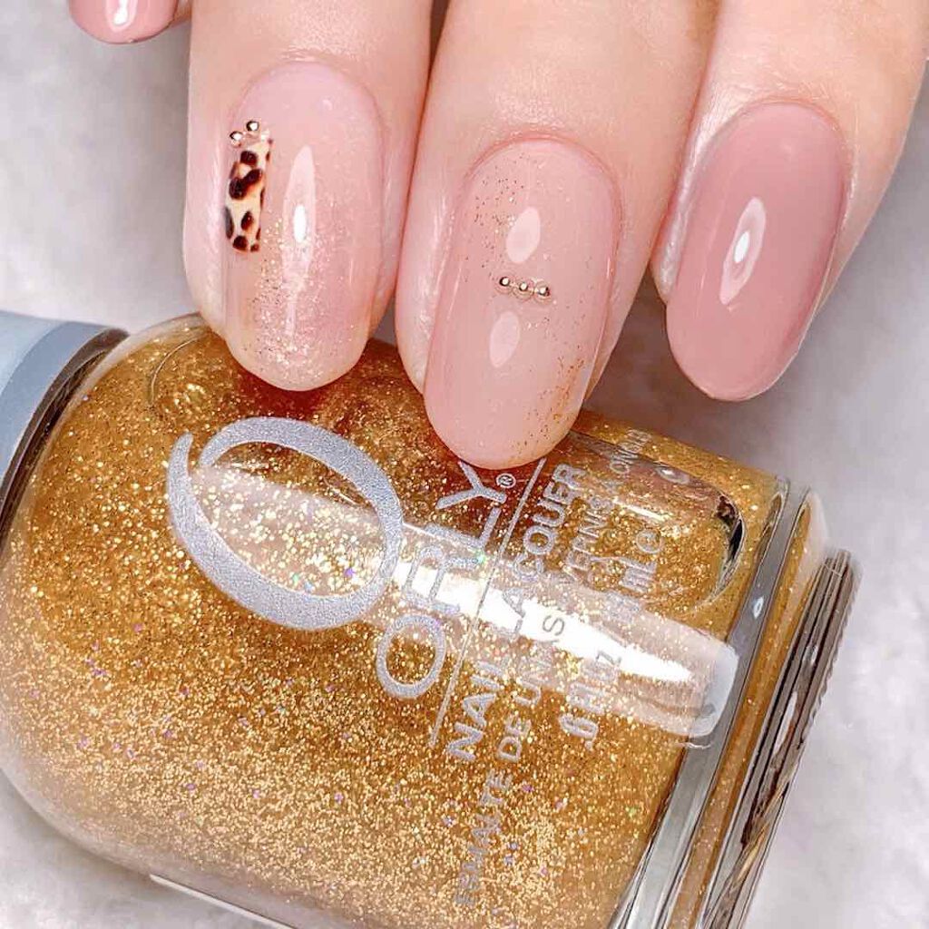 プリズマグロスゴールドトップコート/ORLY/マニキュアを使ったクチコミ(1枚目)