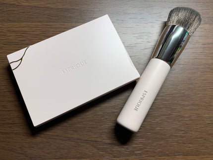 ESPRIQUE シンクロフィット パクト EXのクチコミ「
というわけで(?)
よく行く薬局でもう発売
されてたのでゲットしてきました。
●ESPR.....」(1枚目)