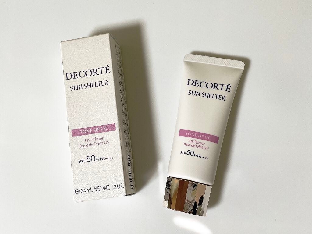 サンシェルター トーンアップCC/DECORTÉ/CCクリームを使ったクチコミ(1枚目)