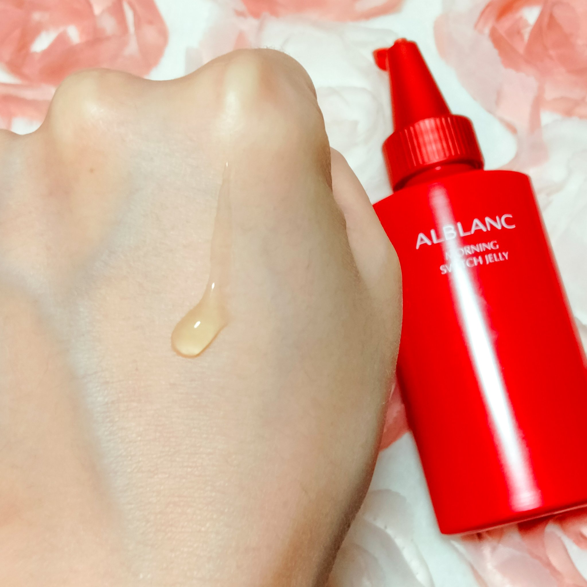 モーニング スイッチジュレ/ALBLANC/美容液を使ったクチコミ（2枚目）