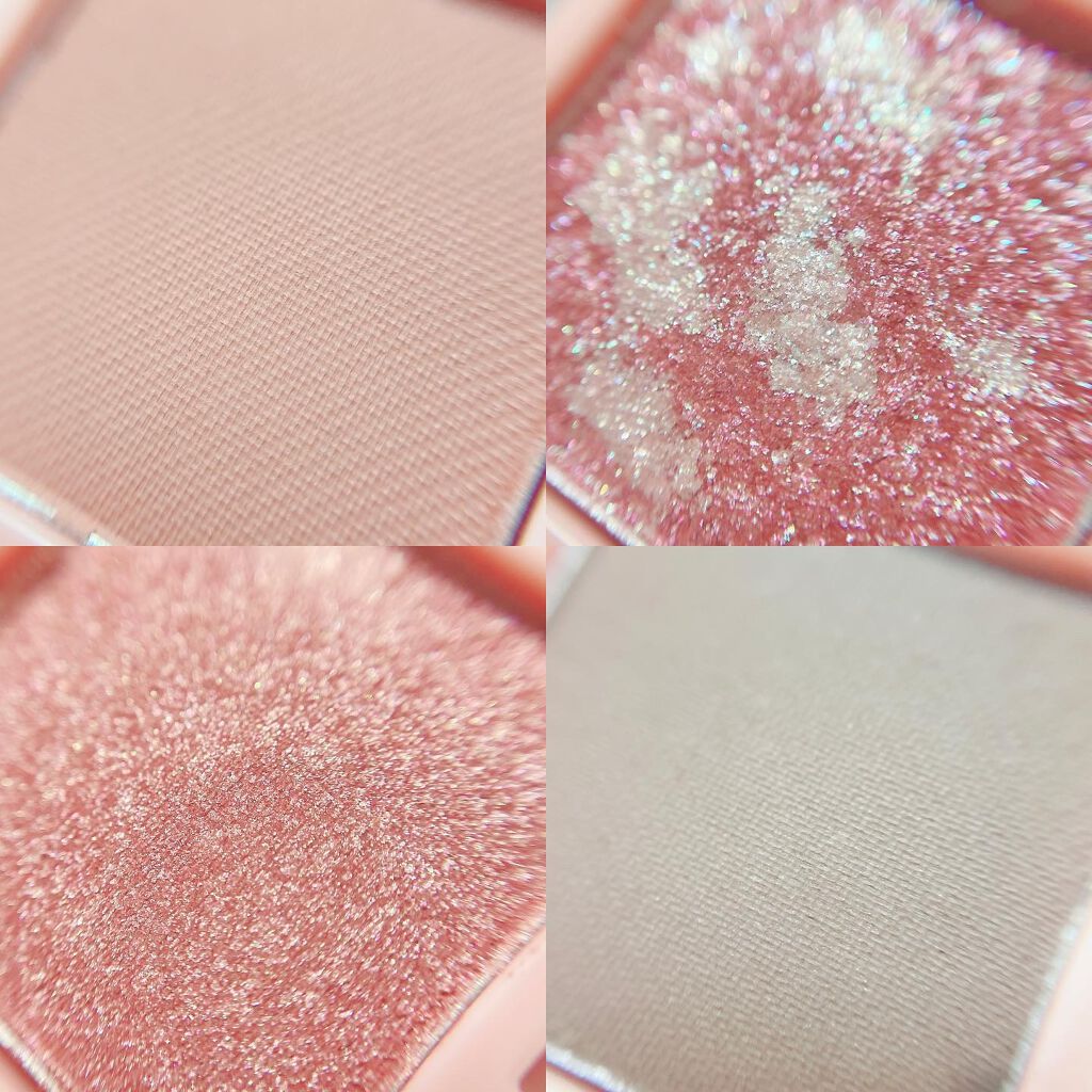 クリスタルハートロックシャドウ/BLACK ROUGE/アイシャドウパレットを使ったクチコミ(2枚目)