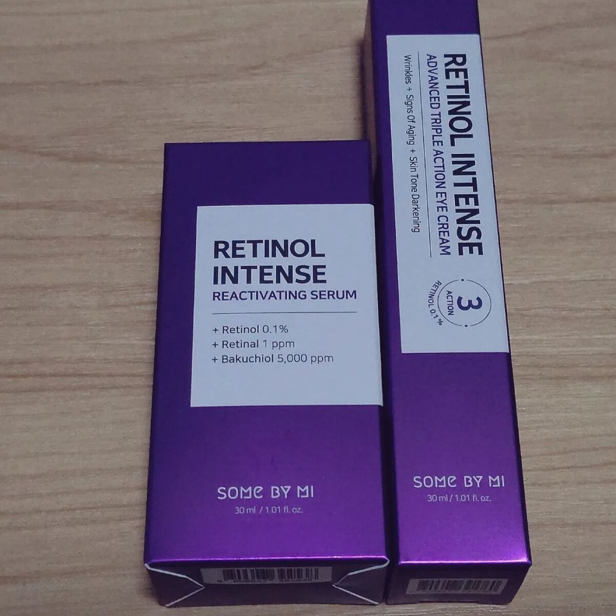 レチノールインテンシブ アドバンスドトリプルアクションアイクリーム/SOME BY MI/アイケア・アイクリームを使ったクチコミ（1枚目）