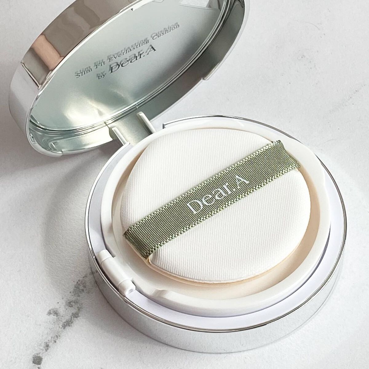 スリムフィット エバーラスティング クッション/Dear.A/クッションファンデーションを使ったクチコミ（2枚目）