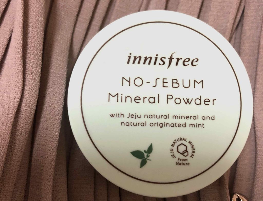 ノーセバム ミネラルパウダー/innisfree/ルースパウダーを使ったクチコミ（2枚目）
