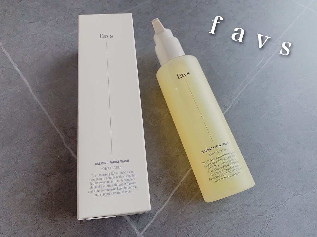 カーミングフェイシャルウォッシュ/favs/洗顔フォームを使ったクチコミ（1枚目）