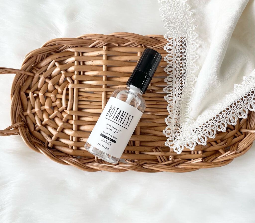 ボタニカルヘアオイル（モイスト）/BOTANIST/ヘアオイルを使ったクチコミ（1枚目）