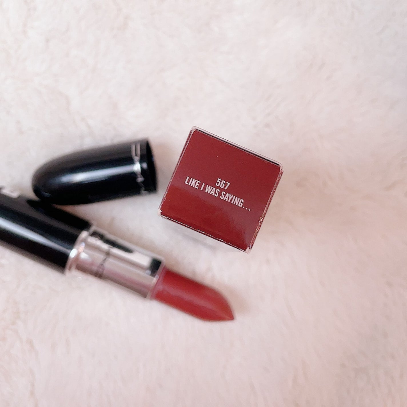 ラスターガラス リップスティック/M・A・C/口紅を使ったクチコミ(4枚目)