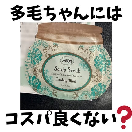 ヘッドスクラブ リフレッシング(ミント)/SABON/ヘッドスクラブを使ったクチコミ(1枚目)