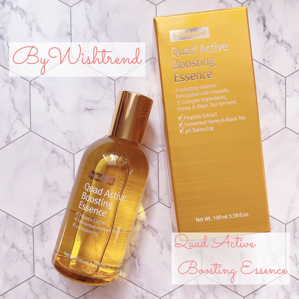 クアッドアクティブブースティングエッセンス/By Wishtrend/美容液を使ったクチコミ(1枚目)