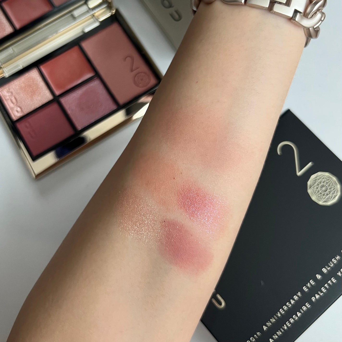 20th アニバーサリー アイ&ブラッシュ コンパクト/SUQQU/アイシャドウパレットを使ったクチコミ(7枚目)