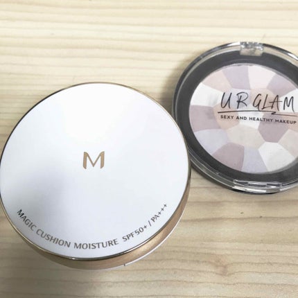 UR GLAM MARBLE FACE POWDER/U R GLAM/プレストパウダーを使ったクチコミ(1枚目)