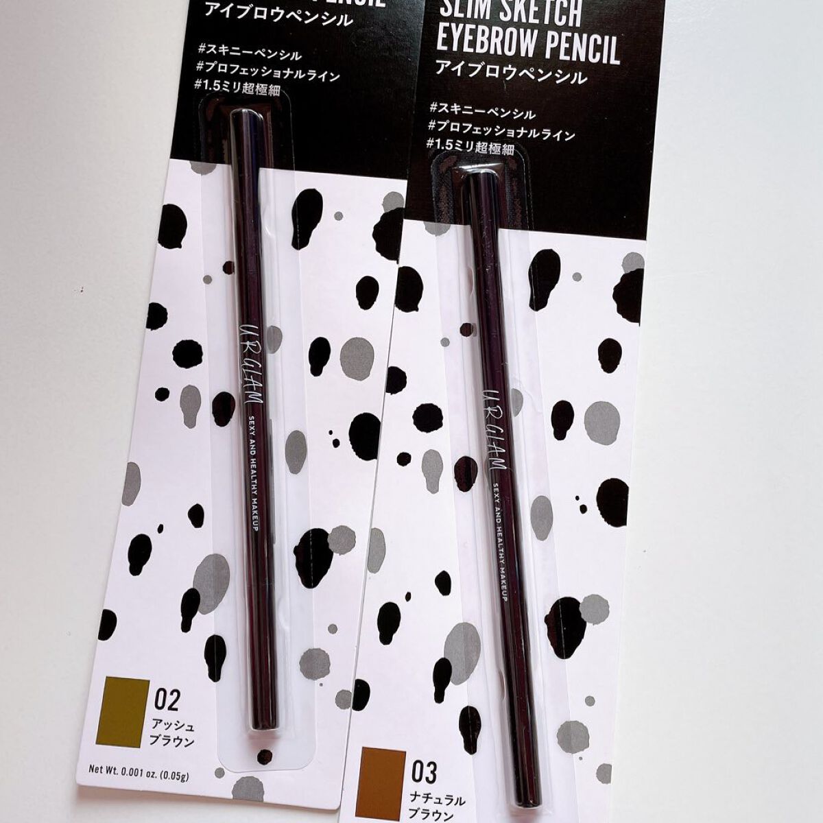 スリムスケッチアイブロウペンシル/U R GLAM/アイブロウペンシルを使ったクチコミ(2枚目)