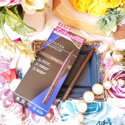 エーメイク マットリキッドアイライナー /A/mAke/リキッドアイライナーを使ったクチコミ(1枚目)