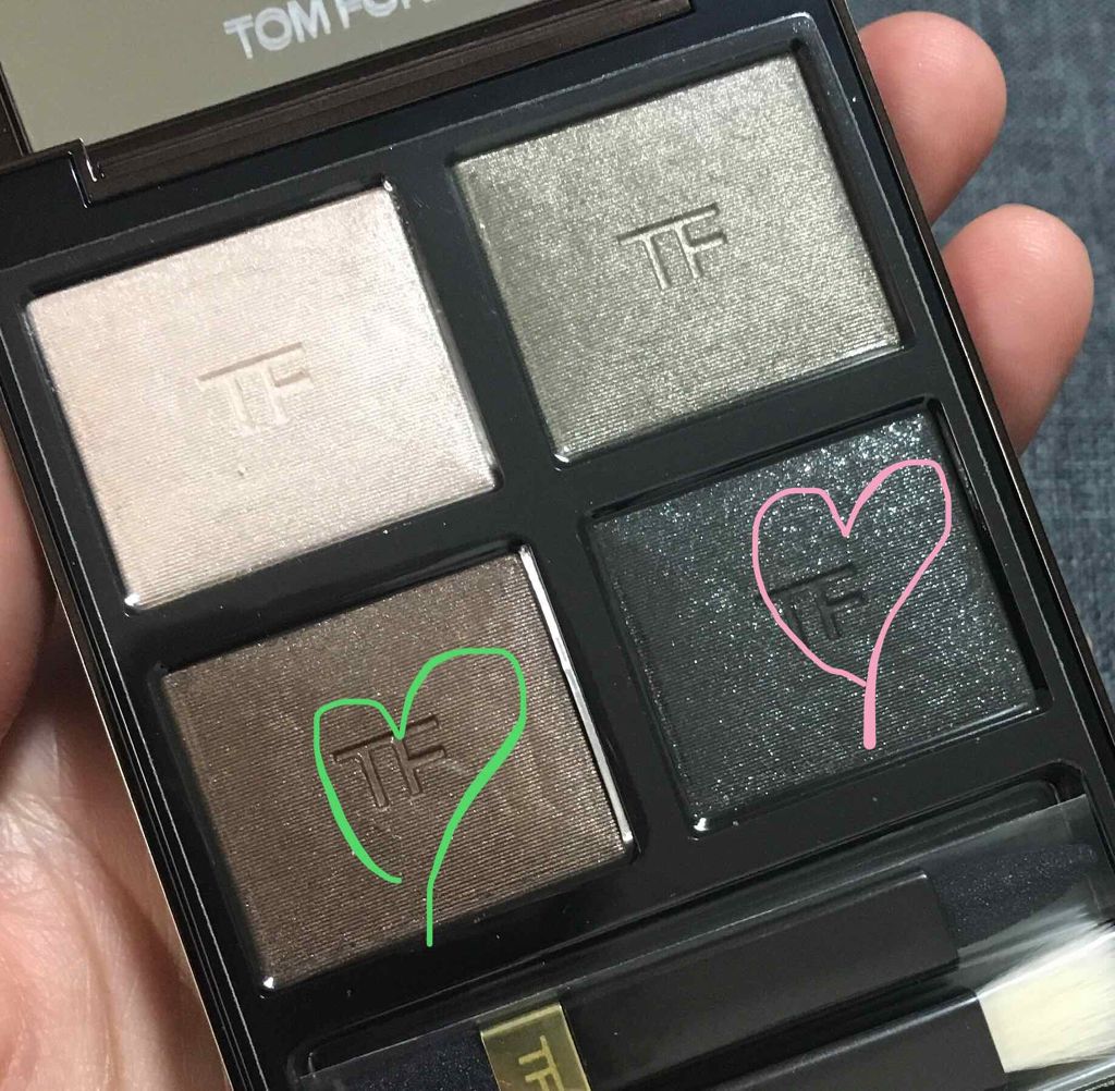 アイ カラー クォード/TOM FORD BEAUTY/アイシャドウパレットを使ったクチコミ(2枚目)