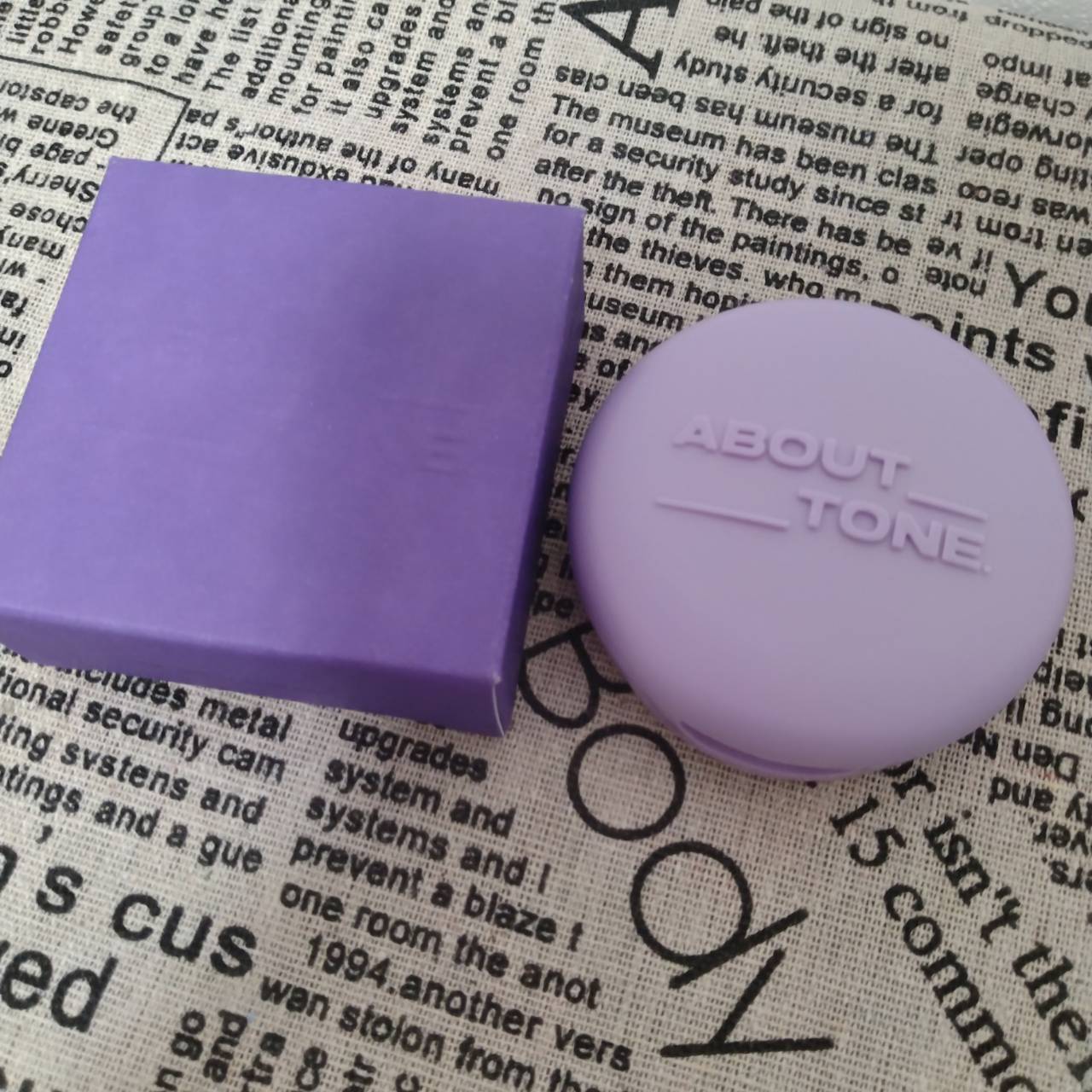 ブラーパウダーパクト/ABOUT TONE/プレストパウダーを使ったクチコミ（3枚目）