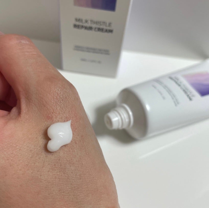 ミルクシスル リペアクリーム/BANOBAGI/フェイスクリームを使ったクチコミ(2枚目)