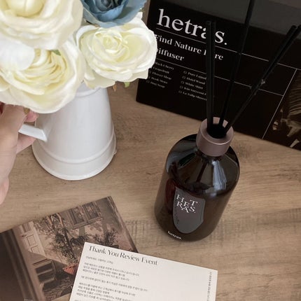 プレミアムディフューザー/hetras/ルームフレグランスを使ったクチコミ(1枚目)