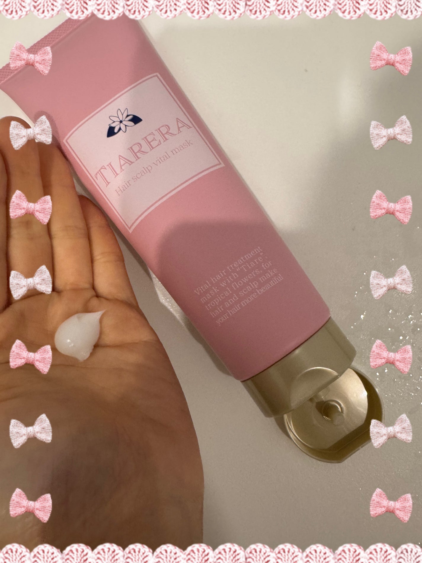 ヘアスカルプバイタルマスク/TIARERA/ヘアマスク・ヘアパックを使ったクチコミ(1枚目)