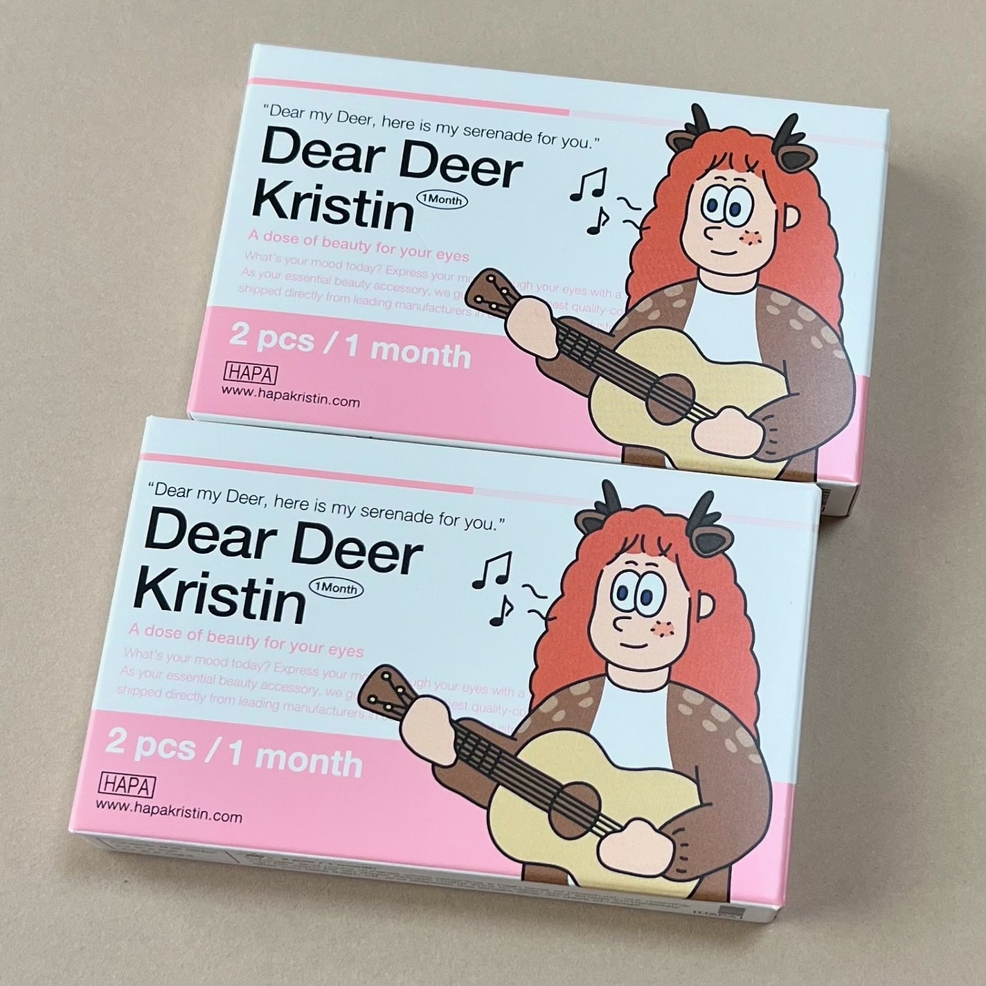 Dear Deer Kristen 1month/Hapa kristin/ワンデー(1DAY)カラコンを使ったクチコミ(10枚目)