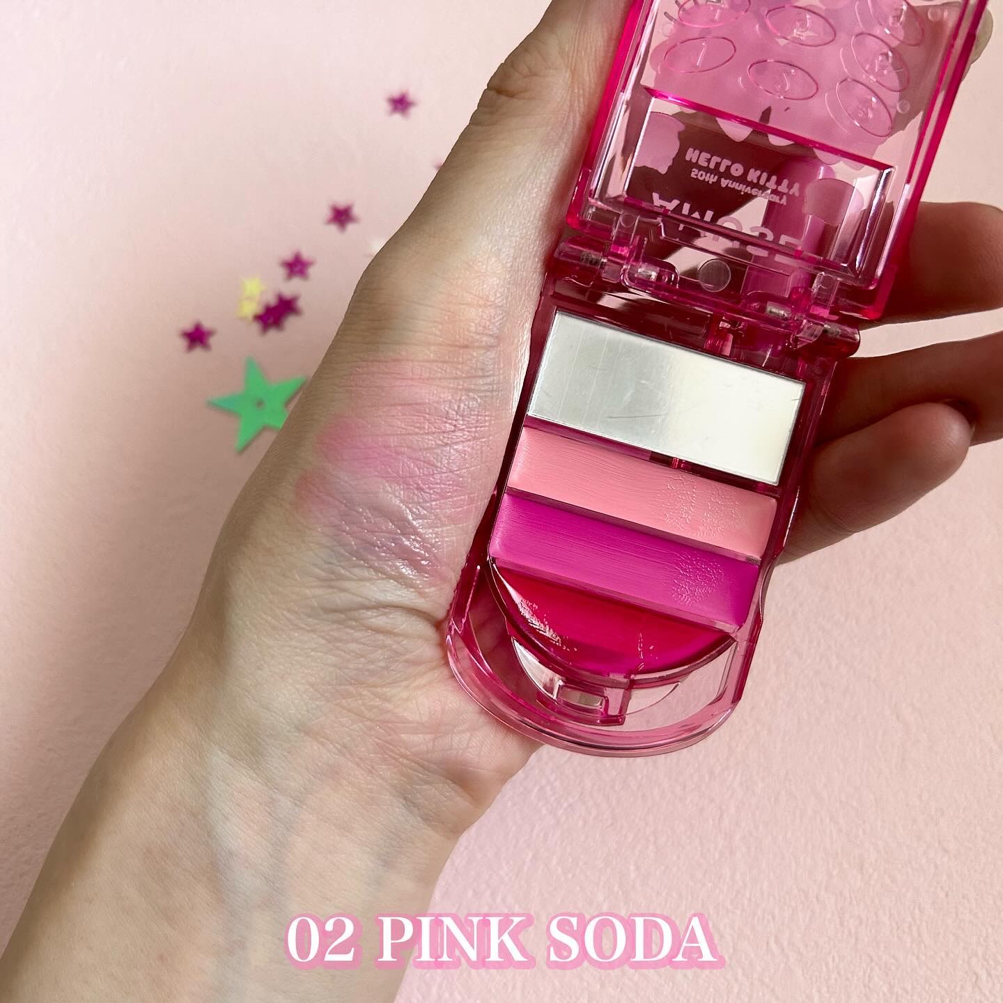 リップ&チークセルフォン/AMUSE/口紅を使ったクチコミ（3枚目）