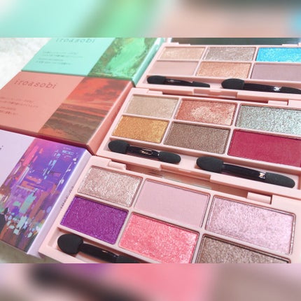 イロアソビ 6色アイパレット/iroasobi/アイシャドウパレットを使ったクチコミ(10枚目)