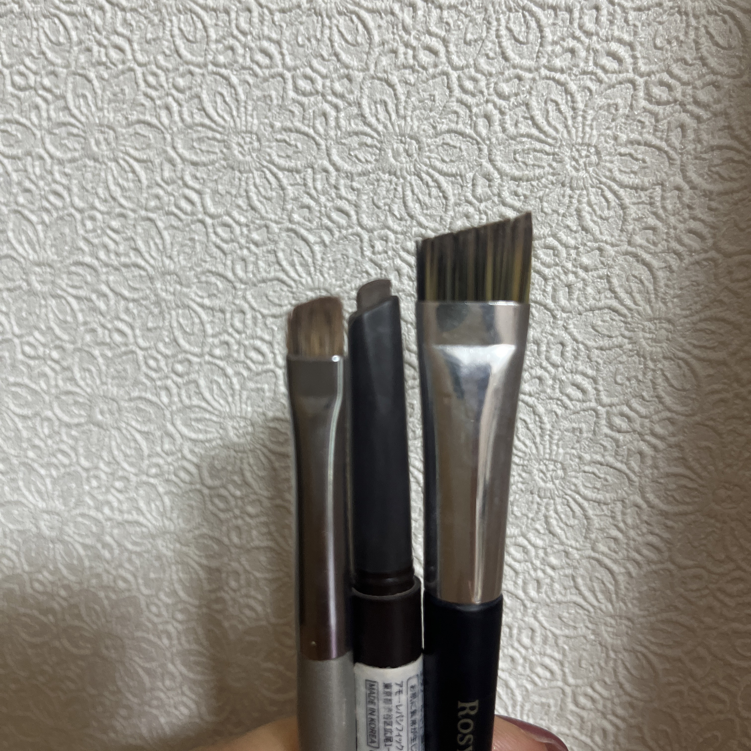 ダブルエンドアイブロウブラシ スマッジタイプ/ロージーローザ/メイクブラシを使ったクチコミ（1枚目）