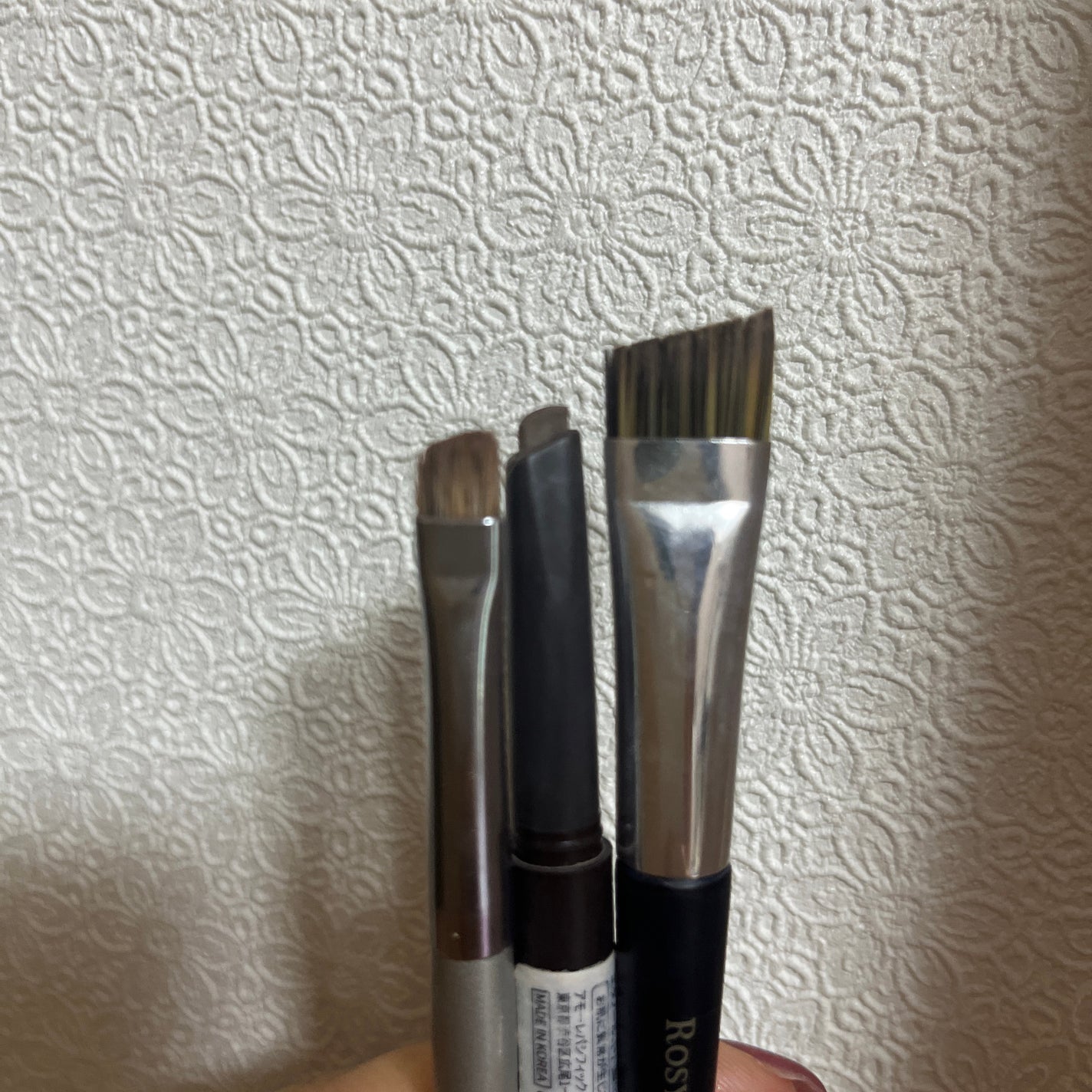 ダブルエンドアイブロウブラシ スマッジタイプ/ロージーローザ/メイクブラシを使ったクチコミ(1枚目)