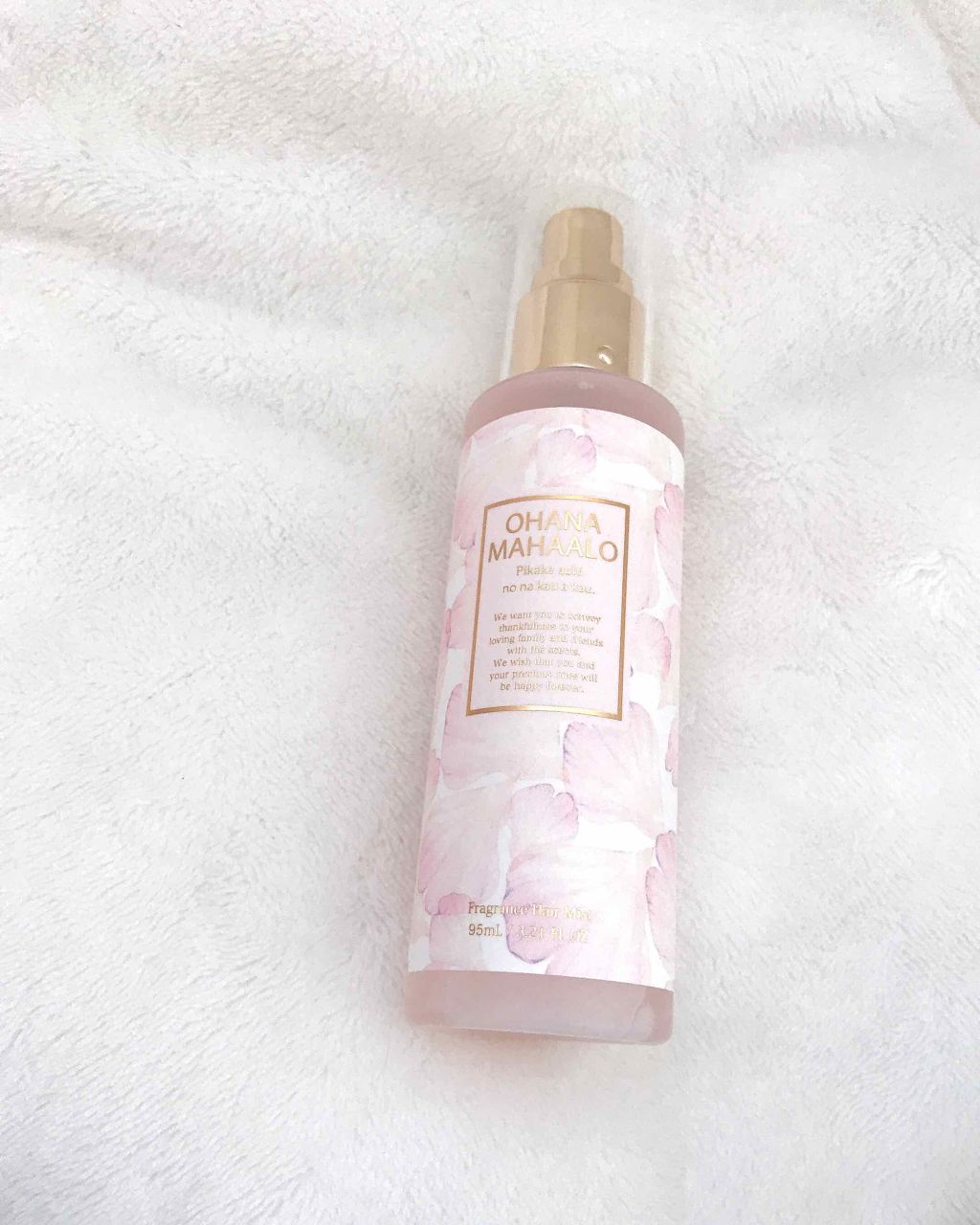 フレグランスヘアミスト ピカケ アウリィ/OHANA MAHAALO/ヘアミストを使ったクチコミ(2枚目)