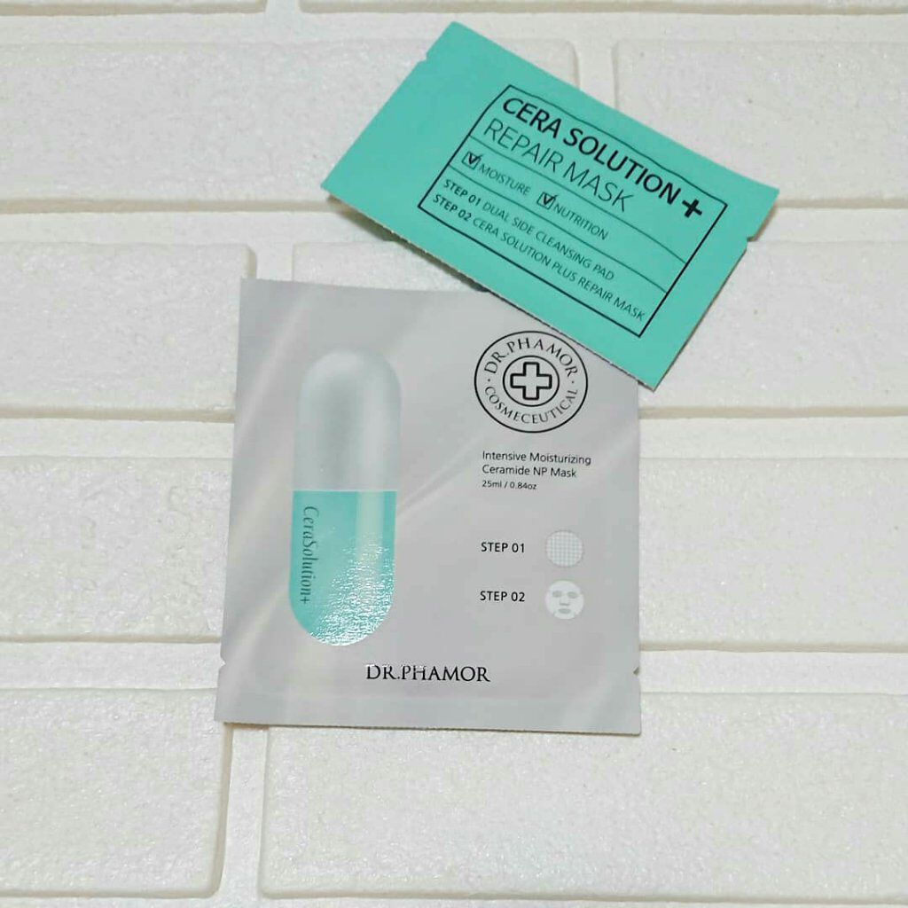 Dr.PHAMOR CERASOLUTION REPAIRMASK/DR.PHAMOR/シートマスク・パックを使ったクチコミ(5枚目)