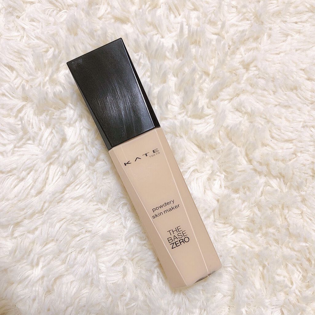 パウダリースキンメイカー 01 やや明るめの肌/KATE/リキッドファンデーションを使ったクチコミ（1枚目）
