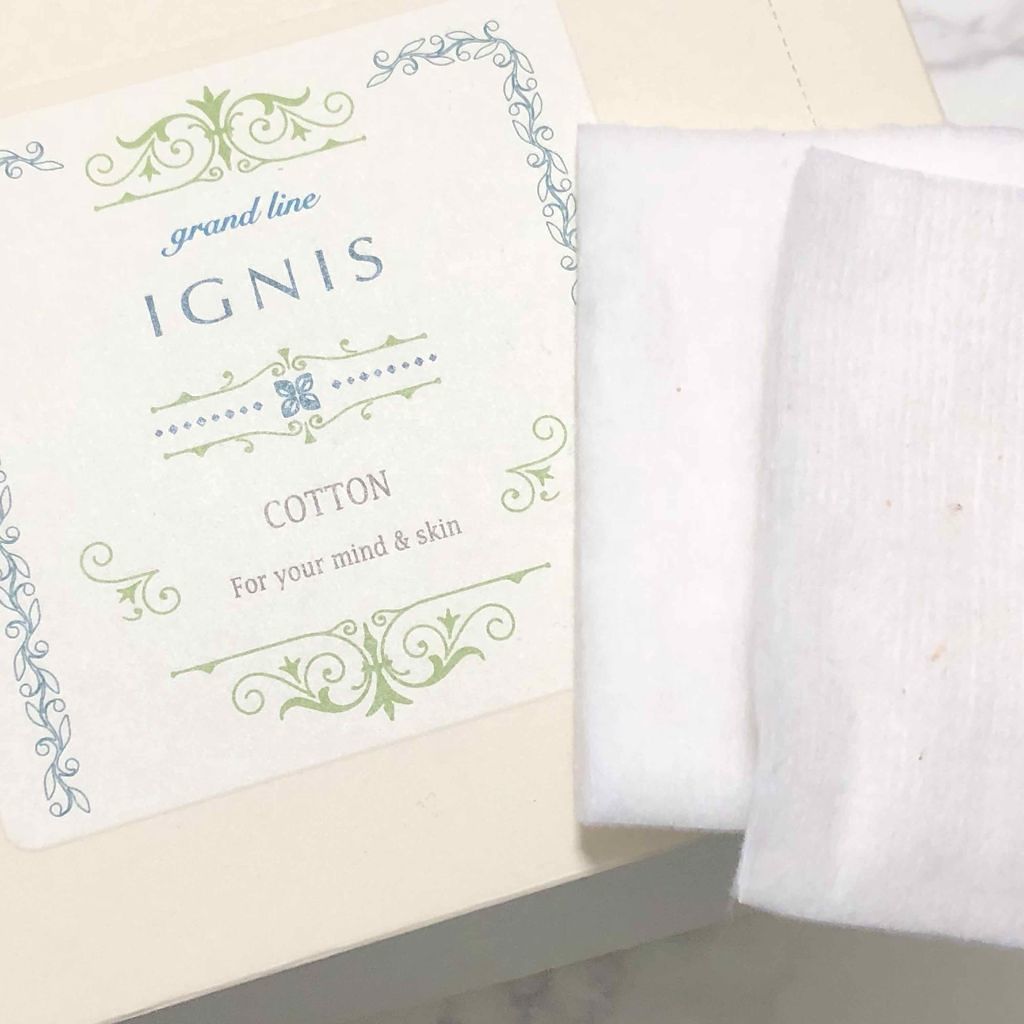 コットン(旧)/IGNIS/コットンを使ったクチコミ（1枚目）