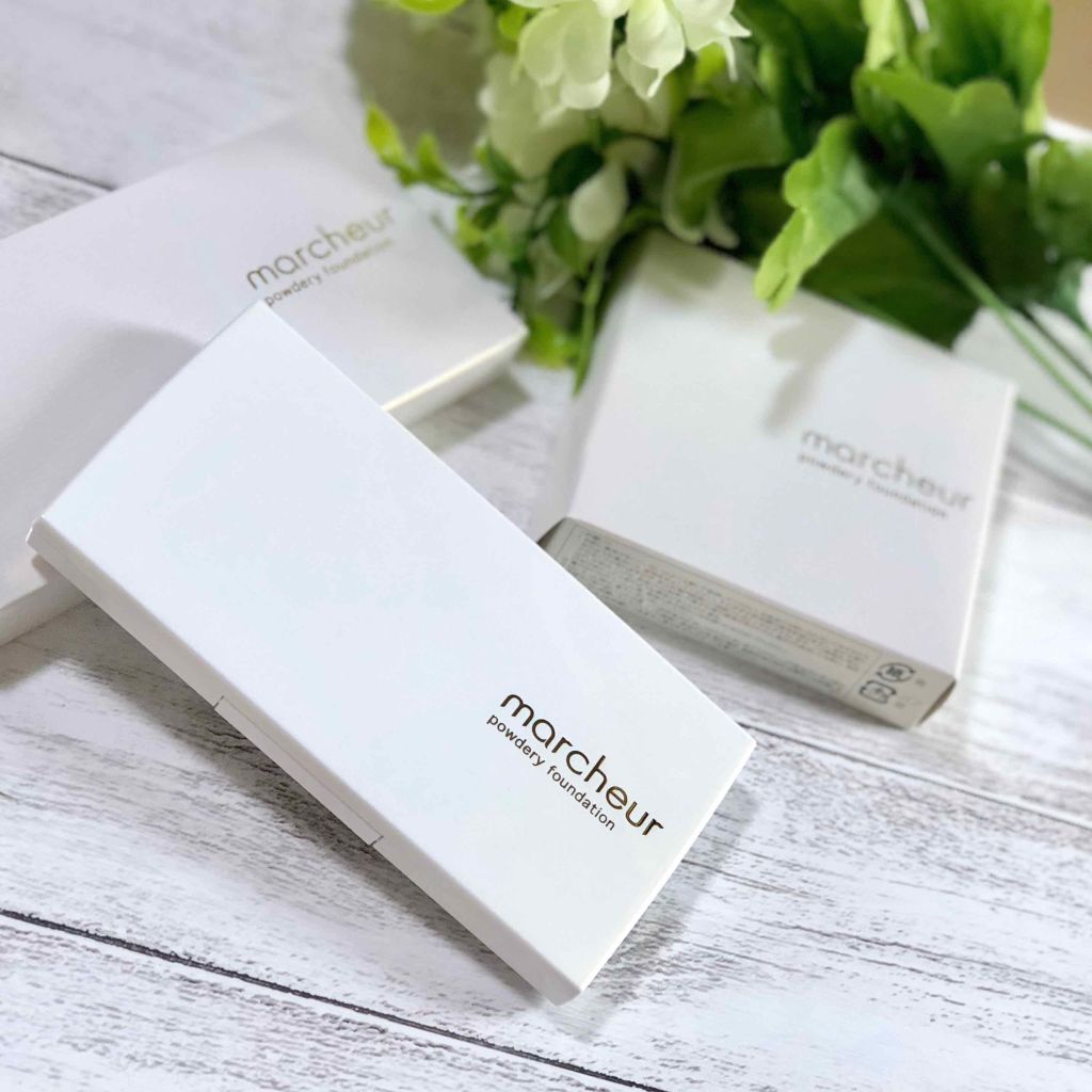 マルシュールパウダリーファンデーション/marcheur(マルシュール)/パウダーファンデーションを使ったクチコミ(1枚目)